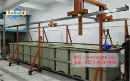 小型龍門(mén)行車(chē)涂裝生產(chǎn)線案例